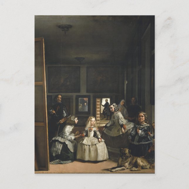 Las Meninas Diego Velázquez Kunstkunst Postkarte (Vorderseite)