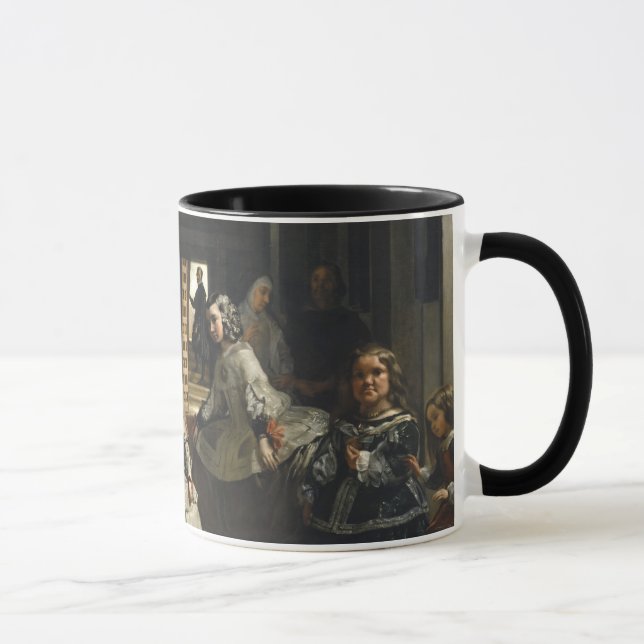 Las Meninas Diego Velázquez Kunstkunst Tasse (Rechts)