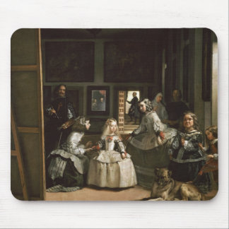 Las Meninas durch Diego Velazquez Mousepad