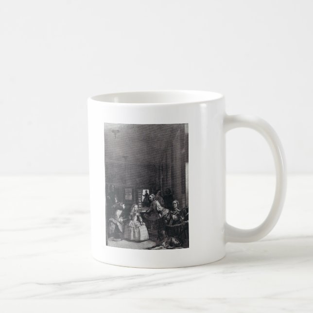 "Las Meninas." durch Velazquez Kaffeetasse (Rechts)