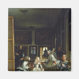 Las Meninas, Familie Philip IV, c.1656 2 Magnet
