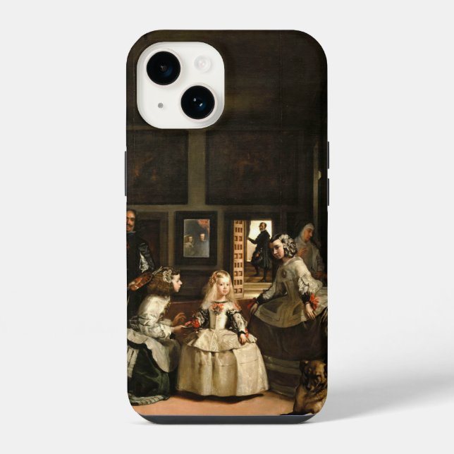 Las Meninas iPhone 14 Hülle (Rückseite)