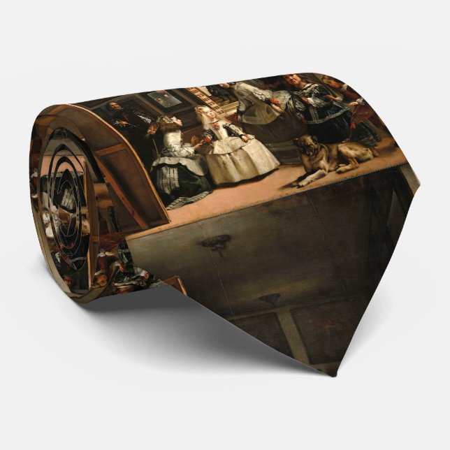 Las Meninas Krawatte (Gerollt)