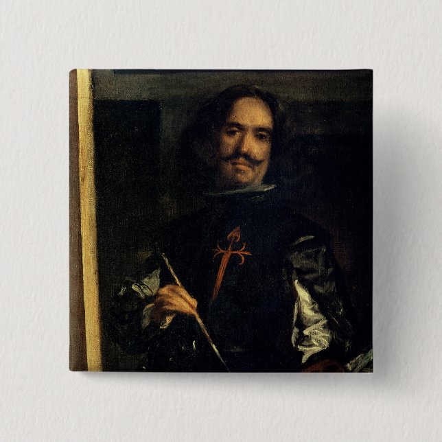 Las Meninas oder die Familie von Philip IV Button (Vorderseite)