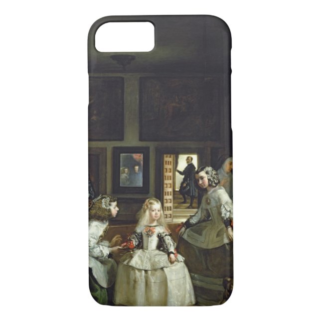 Las Meninas oder die Familie von Philip IV, c.1656 Case-Mate iPhone Hülle (Rückseite)