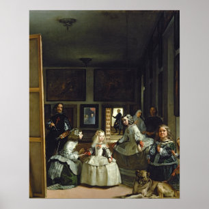 Las Meninas oder die Familie von Philip IV, c.1656 Poster