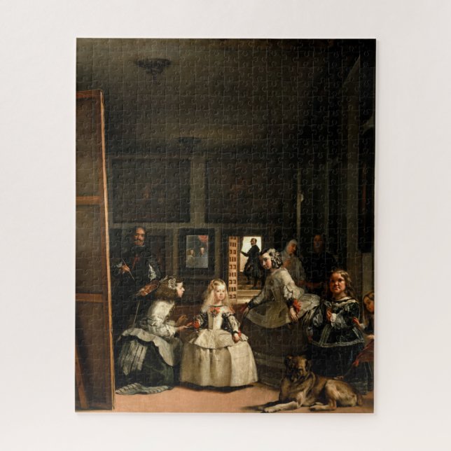 Las Meninas von Diego Velazquez (Vertikal)
