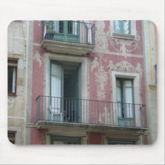 Las Ramblas - rosa Hotel Mousepad
