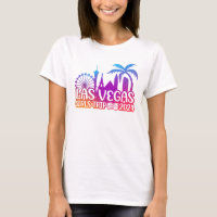 Las Vegas 2024 mit Würfeln und Stadtbild T - Shirt