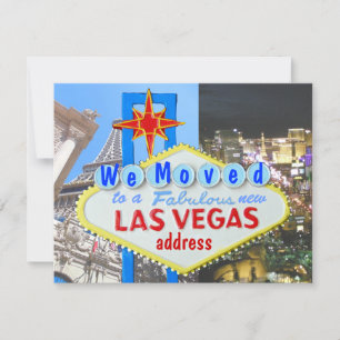 Las Vegas Adressänderung Ankündigung
