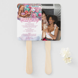 Las Vegas Afro Bachelorette Itinerary Foto Fächer
