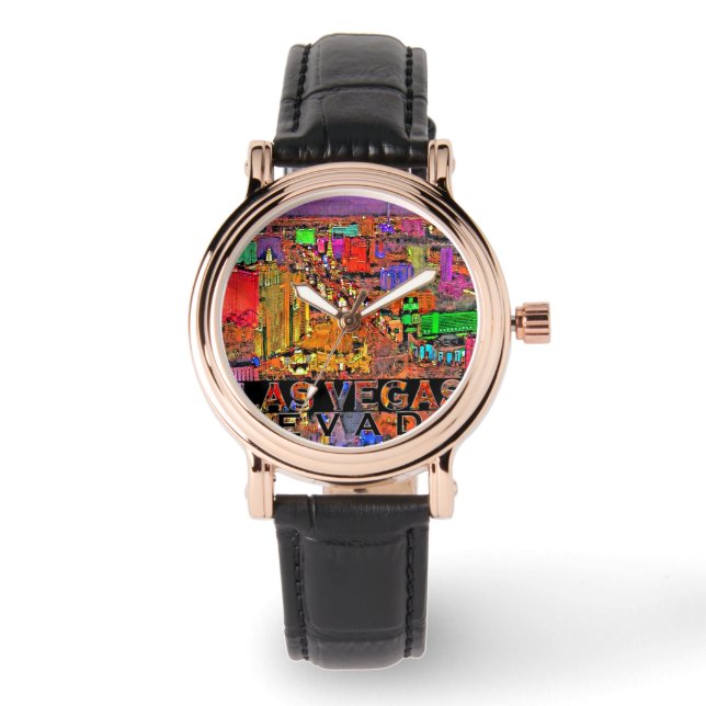 Las Vegas Armbanduhr (Vorderseite)