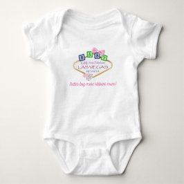 Las Vegas Baby Jersey Bodysuit Strampler