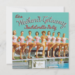 Las Vegas Bachelorette Weekend Invitations Getaway