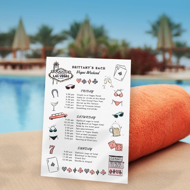 Las Vegas Bachelorette Wochenende Einladung (Von Creator hochgeladen)