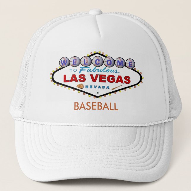 Las Vegas BASEBALL Cap Truckerkappe (Vorderseite)