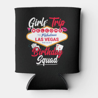 Las Vegas Birthday Girls Trip Vegas Birthday Squad Dosenkühler