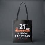 Las Vegas Birthday Party - 21st Birthday In Vegas Tasche<br><div class="desc">Planning Your 21st birthday in Vegas? This Welcome to Las Vegas sign style design is the perfekt way for a 21 year old to celebrate with a birthday party in Vegas! Great for a girls' trip or birthday squad coming to Vegas for a weekend getaway or vacation. Feature "21st Birthday...</div>