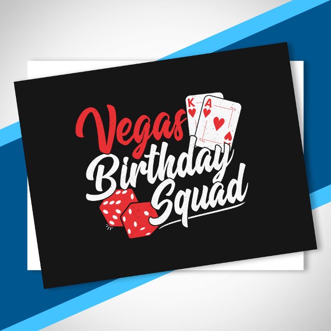 Las Vegas Birthday Party Postkarte (Von Creator hochgeladen)