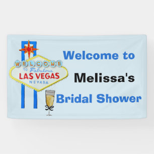 Las Vegas Brautparty Begrüßungszeichen Banner