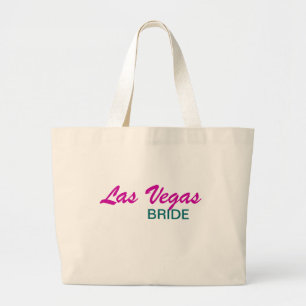 Las Vegas Bride Jumbo Stoffbeutel