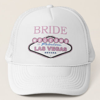 Las Vegas BRIDE Rose Colour Cap! Truckerkappe