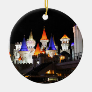 Las Vegas Burg Gaming Vegas City Keramikornament