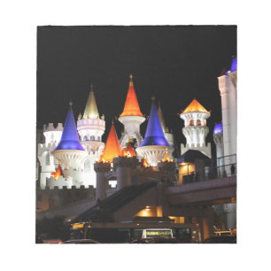 Las Vegas Burg Gaming Vegas City Notizblock
