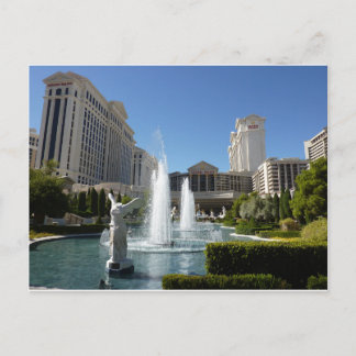 Las Vegas-Caesars Palace-Brunnen-Brunnen Postkarte