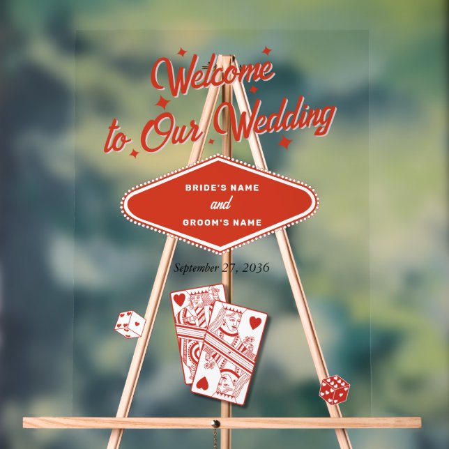 Las Vegas Casino Destination Mariage Rouge Blanc (Neutre)