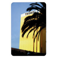Las Vegas Casino & Palm Tree Flexibles Magnet
