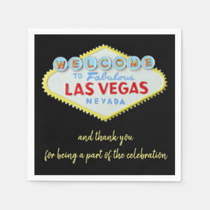 Las Vegas Celebration Serviette