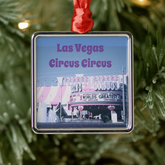 Las Vegas Circus Ornament Aus Metall (Baum)