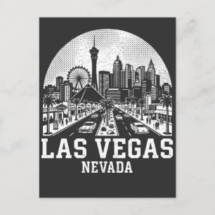 Las Vegas City Nevada Postkarte