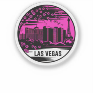 Las Vegas City Nevada USA Aufkleber