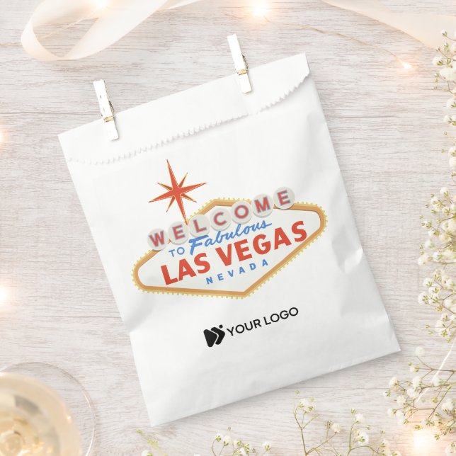 Las Vegas Corporate Event-Logo Geschenktütchen (Ausgeschnitten)