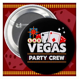 Las Vegas Crew Party Squad Vegas Trip Las Vegas Button