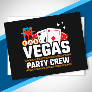 Las Vegas Crew - Party Squad - Vegas Trip Postkarte