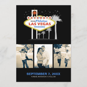 Las Vegas, das Save the Date Wedding ist