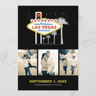 Las Vegas, das Save the Date Wedding ist