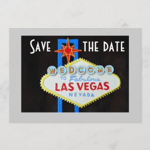 Las Vegas, das Save the Date Wedding ist