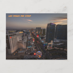 Las Vegas Der Streifen Postkarte