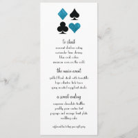 Las Vegas Destiny Blue Parties scintillant menu Ma