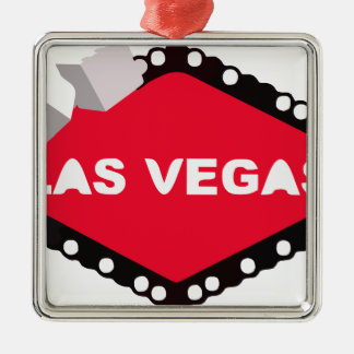 Las Vegas Dice Lights Spielkasinos gewinnen Ornament Aus Metall