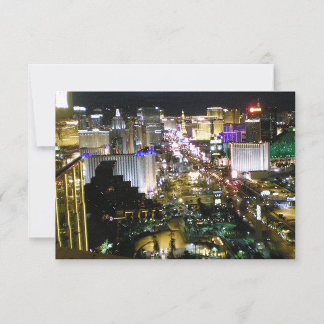 Las Vegas Empfang UAWG RSVP Karte (Vorderseite)