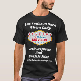 Las Vegas Est De Retour T-Shirt Officiel De La Cha