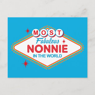 Las Vegas Fabulous Nonnie carte postale