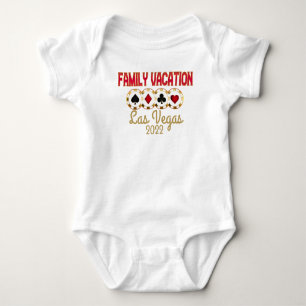 Las Vegas Familienurlaub Gruppe Matching  Baby Strampler