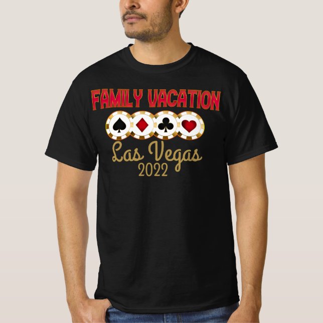 Las Vegas Family Vacation Group Matching T - Shirt (Vorderseite)