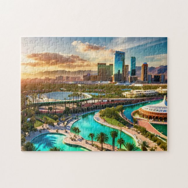 Las Vegas Foto Puzzles Internet Jigsaw Puzzles Re (Horizontal)
